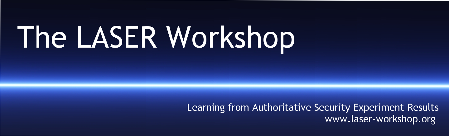 The 2017 LASER Workshop: Learning from Authoritative Security Experiment Results